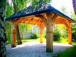 Altana ogrodowa altanka drewniana 4x6m garaż wiata drewutnia dom