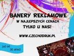 Najtańsze banery reklamowe tylko u Czechodruk.pl. Od 30zł za m2!