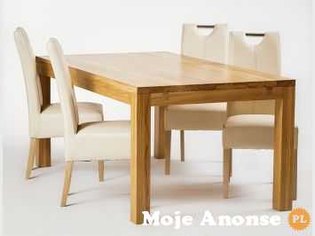 Stół dębowy simon stolarnia łobzów meble drewniane