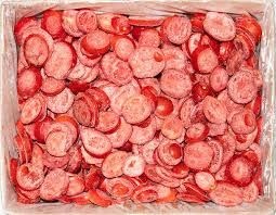 Ukraina. Pomidory mrozone 1 zl/kg, pakowane w kartony po 10kg