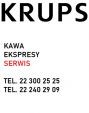 Serwis i naprawa ekspresów KRUPS Warszawa KRUPS SERWIS
