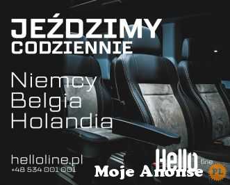 Przewóz osób i przesyłek na trasie Polska, Niemcy, Holandia i Bel