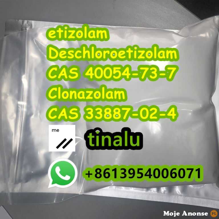 Flubrotizolam CAS 57801-95-3 Flubromazepam CAS 2647-50-9 etizolam
